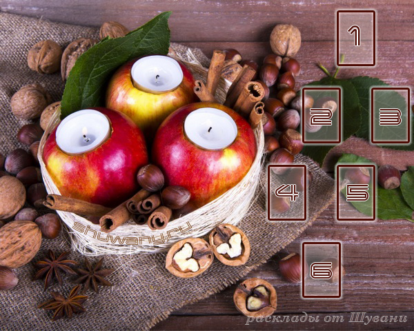 Расклад на Мабон «Плоды осени» Apples